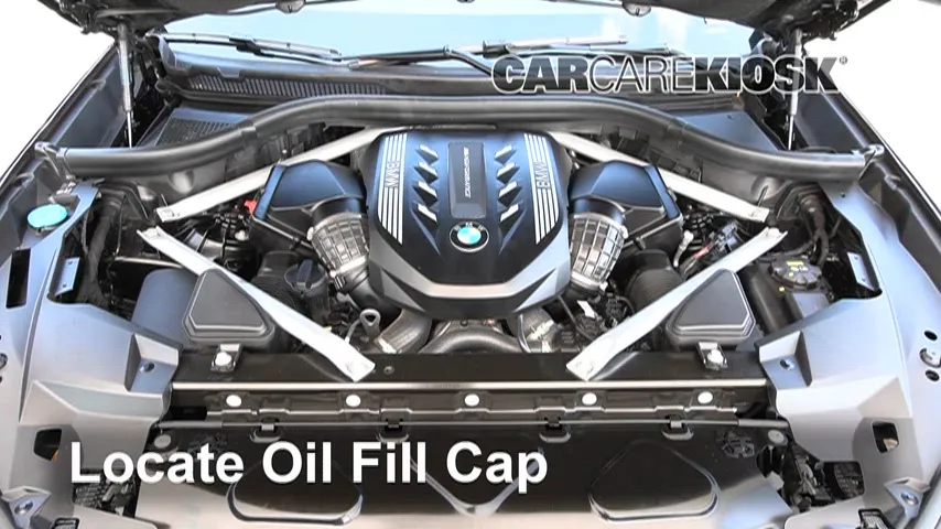 2021 BMW X5 M50i 4.4L V8 Turbo Aceite